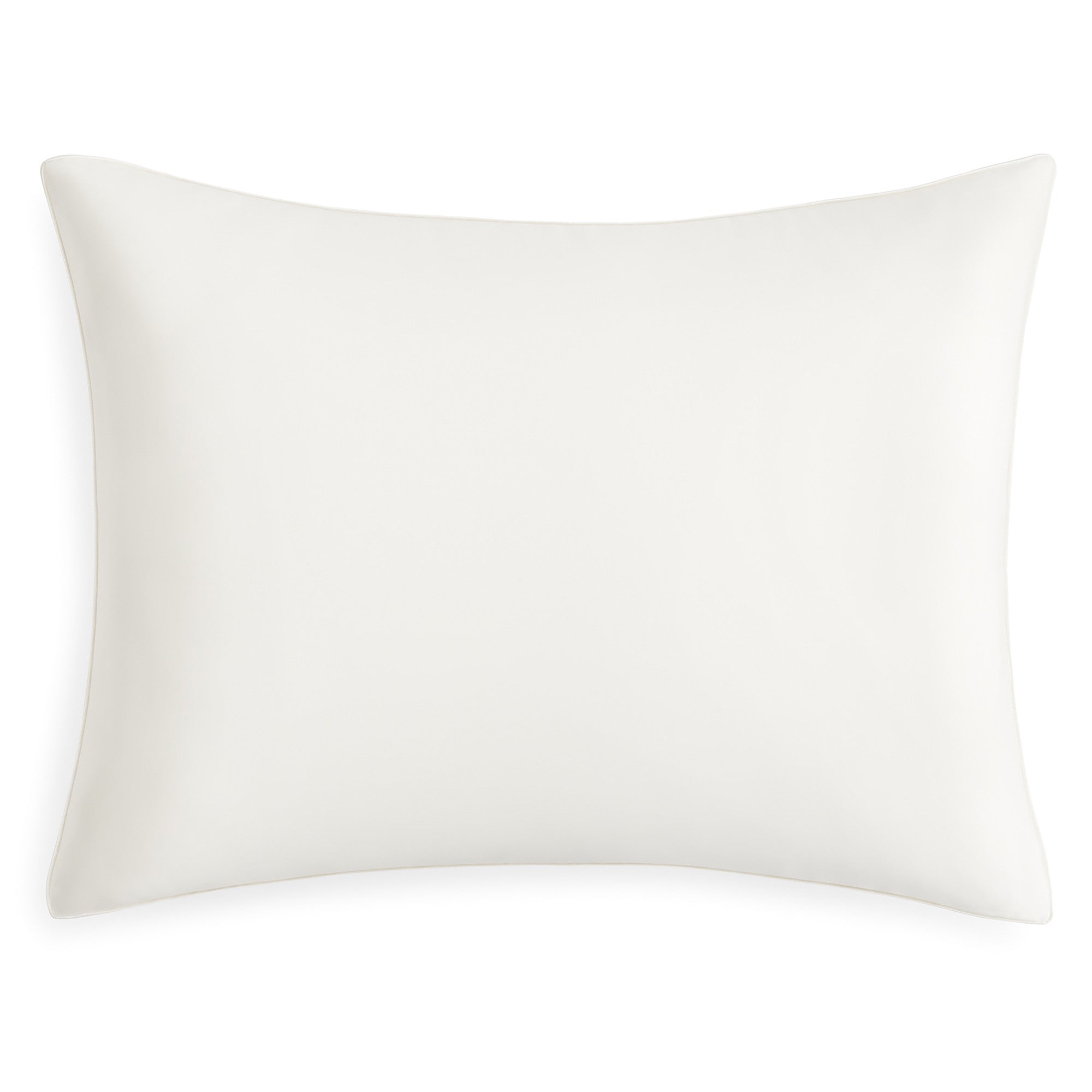 Silk pillow with silk shell