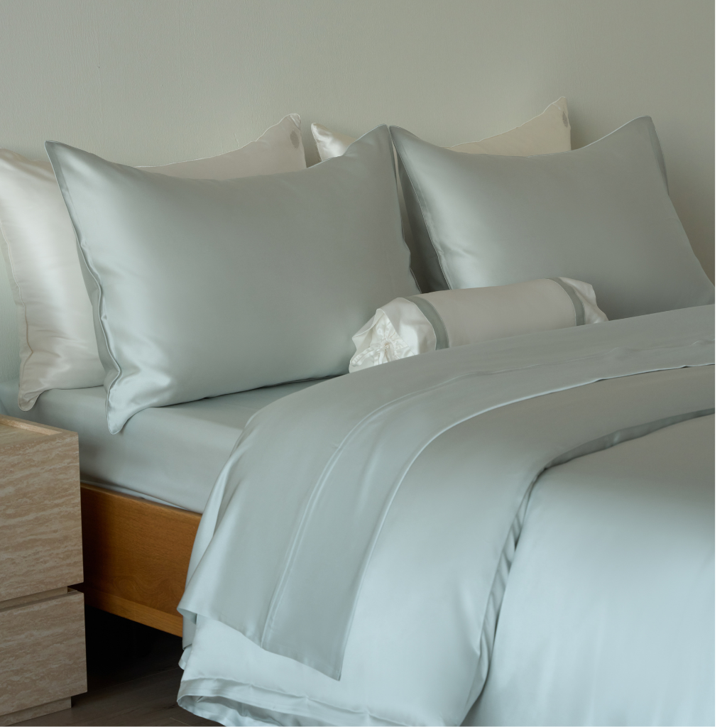 Charmeuse Silk Fitted Sheet - Machine Washable