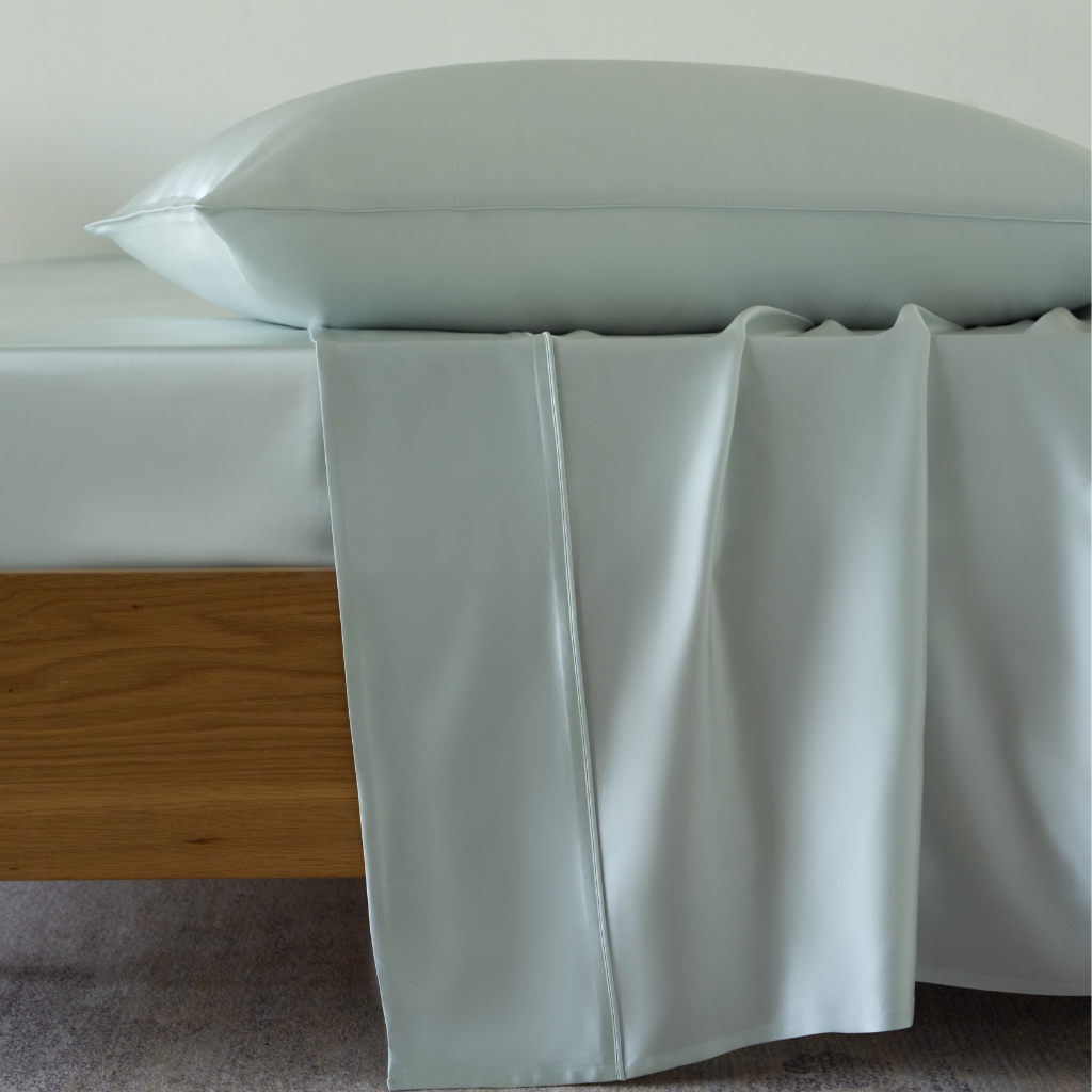 Charmeuse Silk Flat Sheet - Machine Washable